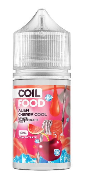 Coil Food Alien Cherry Cool 10ml Aroma Longfill (Steuer)