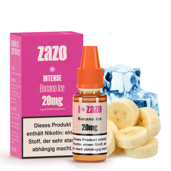 ZAZO Intense Banana Ice Niksalt 20mg 10ml
