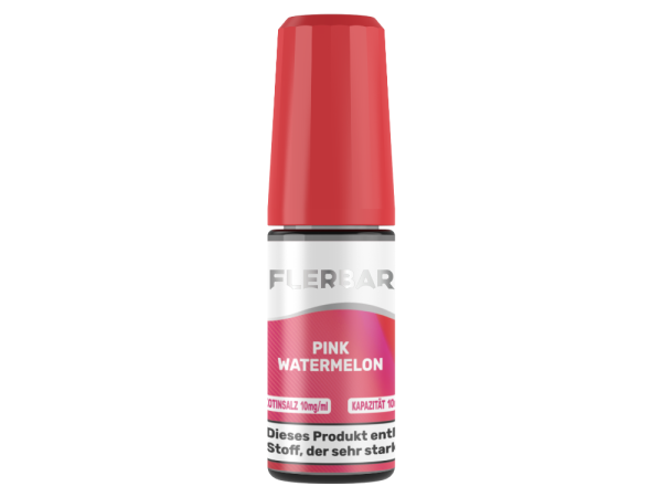 Flerbar Liquid Nikotinsalz Pink Watermelon 10mg 10ml (Steuer)