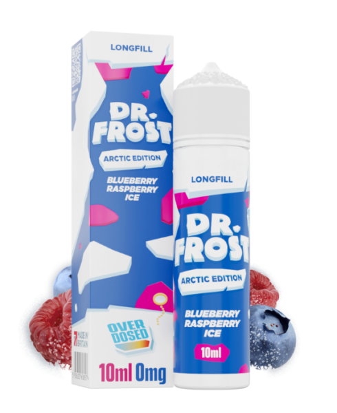 Dr. Frost Arctic Edition Blueberry Raspberry Ice 14ml Aroma Longfill (Steuer)