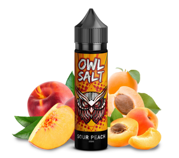 OWL Salt Longfill Sour Peach Aroma 10ml (Steuer)