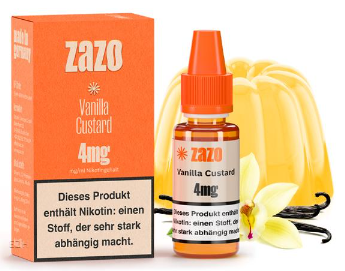 Zazo Vanilla Custard 12mg 10ml (Steuer)