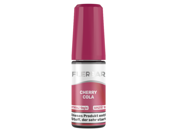 Flerbar Liquid Nikotinsalz Cherry Cola 10mg 10ml (Steuer)