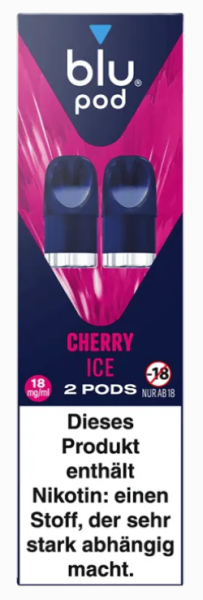 blu Pod Cherry Ice 18mg 2er Pack