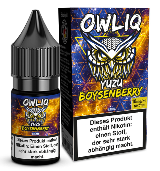 OWLIQ Yuzu Boysenberry Nikotinsalz Liquid 10ml 10mg (Steuer)