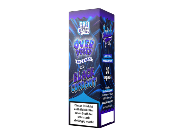 Bad Candy JUICD Nikotinsalz Blackcurrant 20mg 10ml (Steuer)