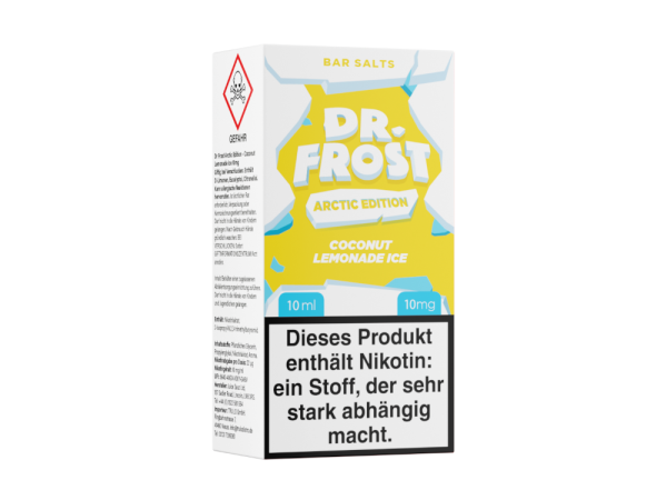 Dr. Frost Arctic Edition Coconut Lemonade Ice 10mg 10ml (Steuer)