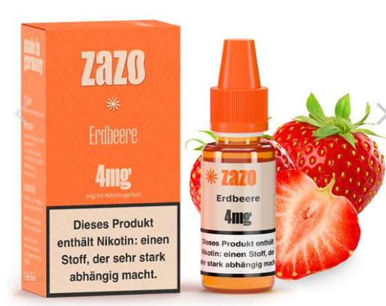 Zazo Erdbeere 8mg 10ml (Steuer)