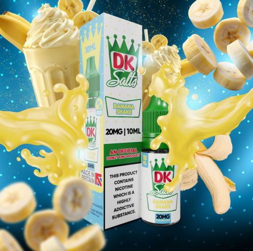 DK Salts Liquid Banana Shake 10ml 10mg (Steuer)