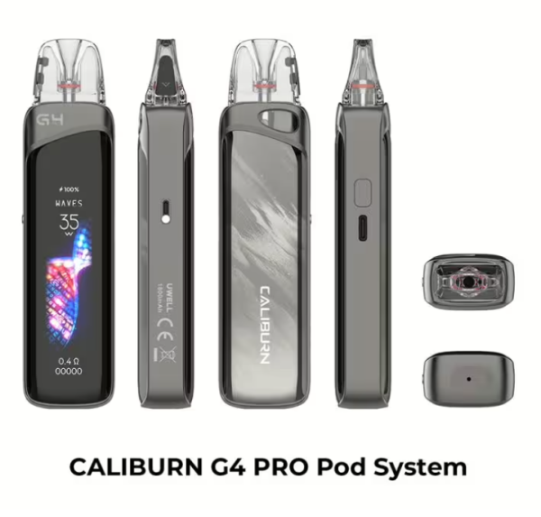 Uwell Caliburn G4 Pro Kit grau