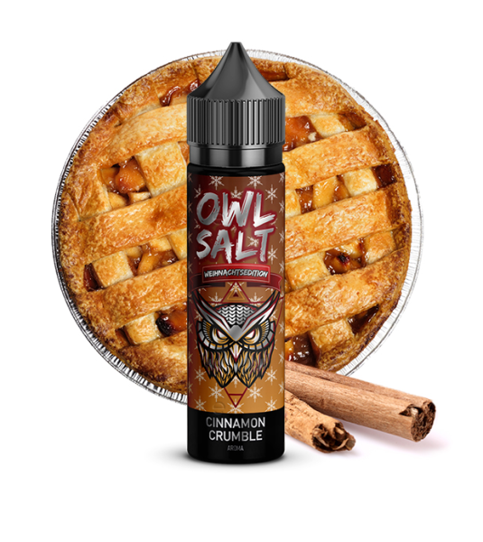 OWL Salt Longfill Cinnamon Crumble Aroma 10ml (Steuer)