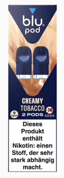 blu Pod Creamy Tobacco 18mg 2er Pack