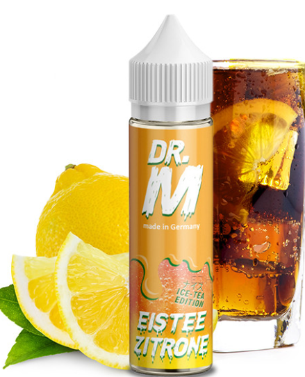 Dr. M Eistee Zitrone 10ml Aroma Longfill (Steuer)