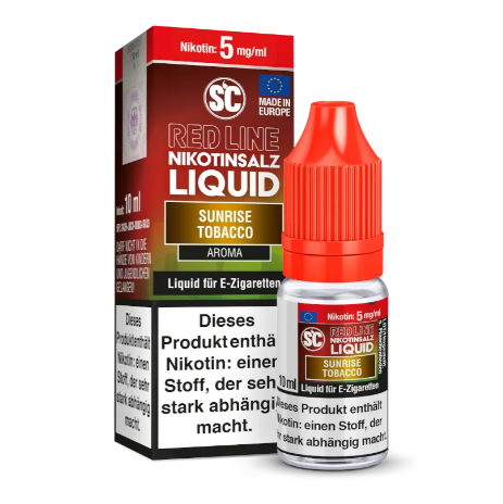SC Red Line Sunrise Tobacco 5mg 10ml
