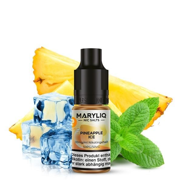 MARYLIQ 10ml Pineapple Ice Nikotinsalzliquid 10mg (Steuer)