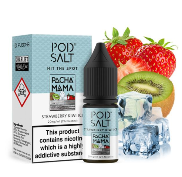 Pod Salt Pacha Mama Strawberry Kiwi Ice 11 mg (Steuer)