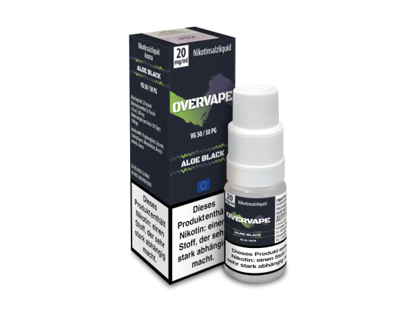 Overvape Aloe Black NicSalt 20mg 10ml