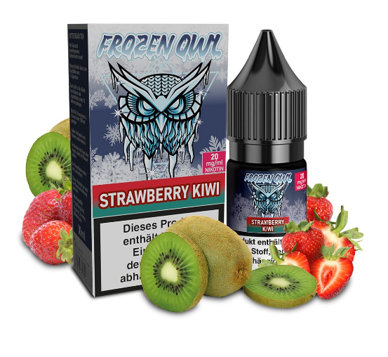 Frozen OWL Strawberry Kiwi Nikotinsalz Liquid 10ml 20mg (Steuer)