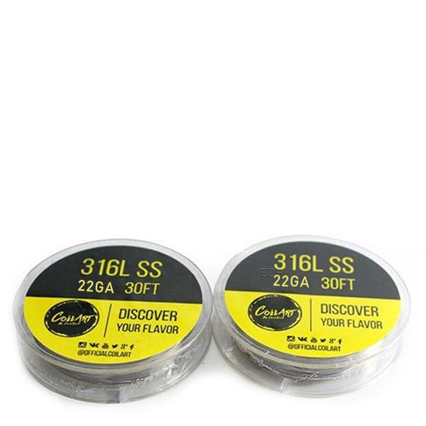 Coil Art 316L SS 22GA 30FT (10 m)