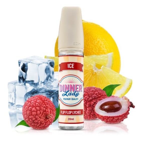 Dinner Lady Ice Flip Flop Lychee 20ml Aroma Longfill (Steuer)