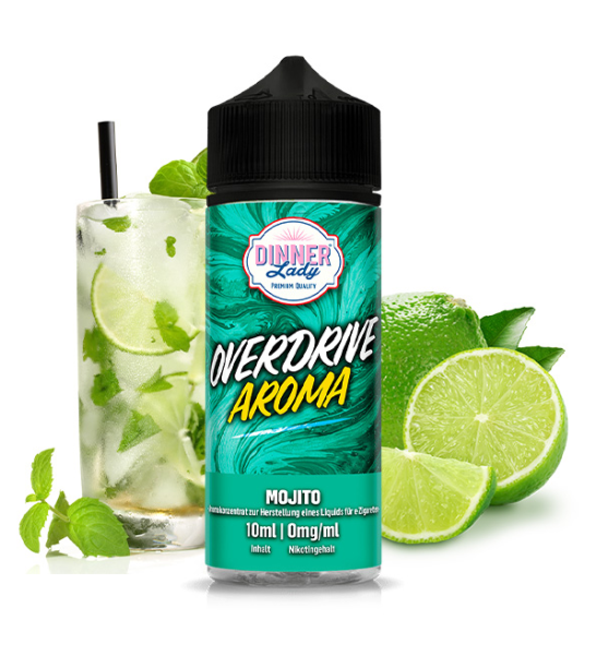 Dinner Lady Overdrive Mojito 10ml Aroma Longfill