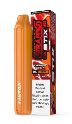 Strapped Stix Orange Cola Einweg 2ml (Steuer)