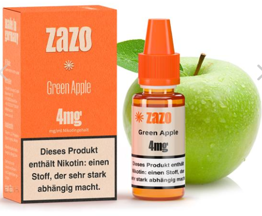 Zazo Green Apple 12mg 10ml (Steuer)