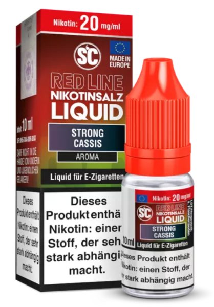 SC Red Line Strong Cassis 10mg 10ml
