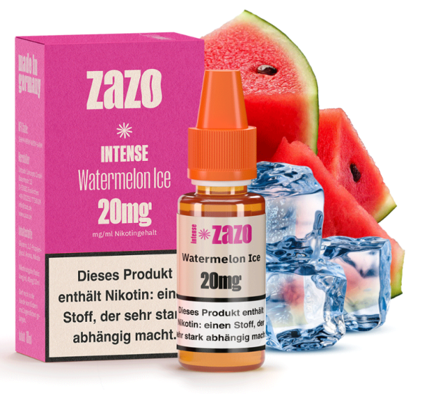 ZAZO Intense Watermelon Ice Niksalt 20mg 10ml