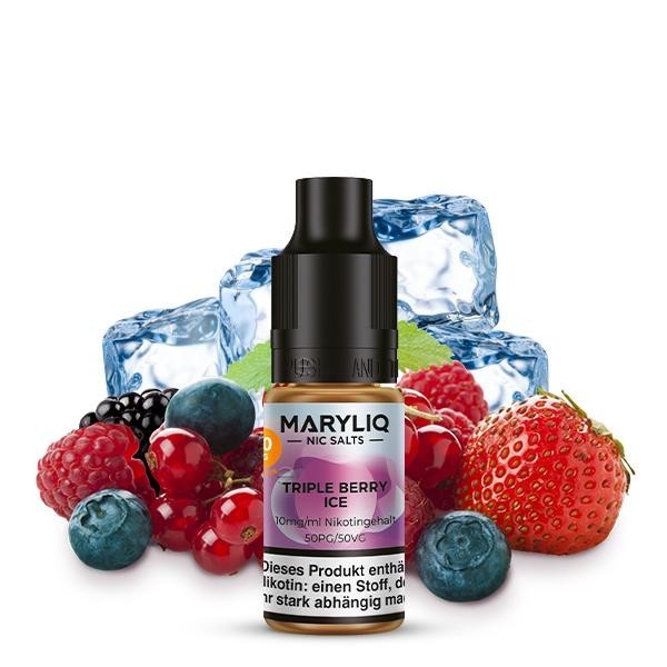 MARYLIQ 10ml Triple Berry Ice Nikotinsalzliquid 10mg (Steuer)