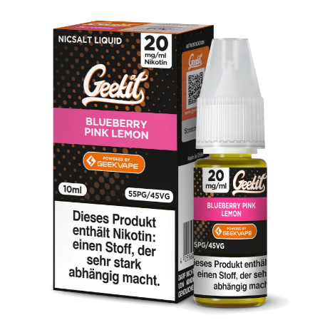 Geekit Blueberry Pink Lemonade 20mg