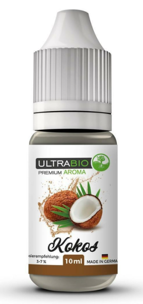 Ultrabio Kokos 10ml Aroma (Steuer)