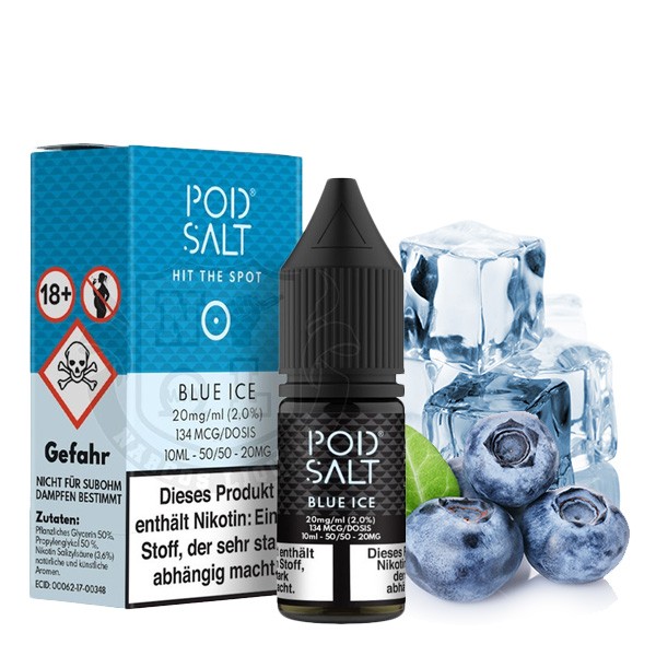 Pod Salt Blue Ice 20 mg 10 ml (Steuer)