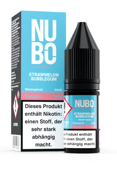 NUBO Strawmelon Bubblegum 10mg 10ml