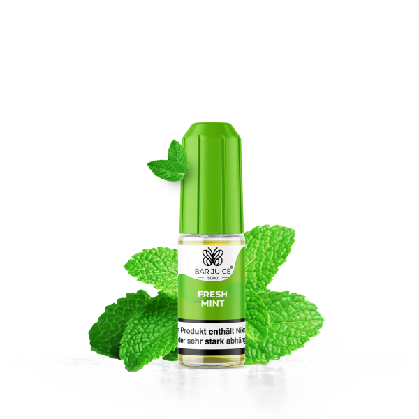 Bar Juice 5000 Fresh Mint NicSalt Liquid 10ml 10mg (Steuer)