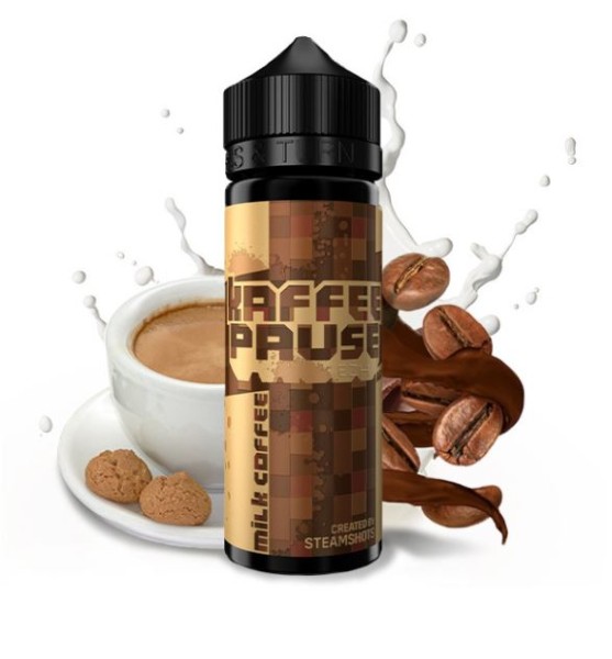 Kaffeepause by Steamshots Milk Coffee Aroma 10ml Longfill (Steuer)