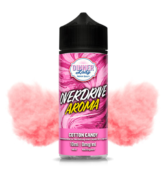 Dinner Lady Overdrive Cotton Candy 10ml Aroma Longfill