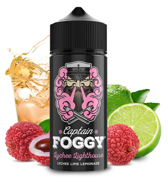 Captain Foggy Lychee Lighthouse 20ml Aroma Longfill (Steuer)