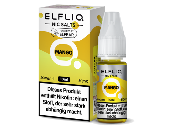 Elfbar Elfliq Mango 10mg Nikotinsalzliquid 10ml (Steuer)