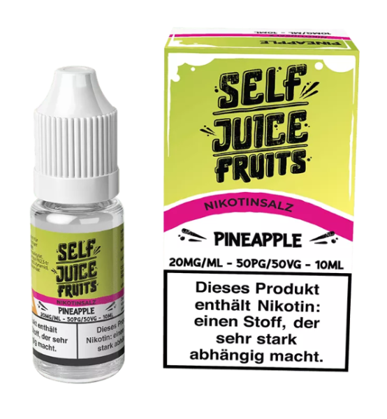 Self Juice Nikotinsalz Pineapple 20mg 10ml (Steuer)