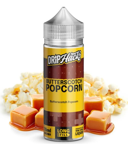 Drip Hacks Butterscotch Popcorn Aroma 10ml Longfill (Steuer)