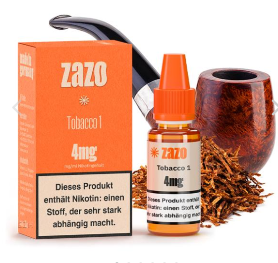 Zazo Tobacco 1 4mg 10ml (Steuer)