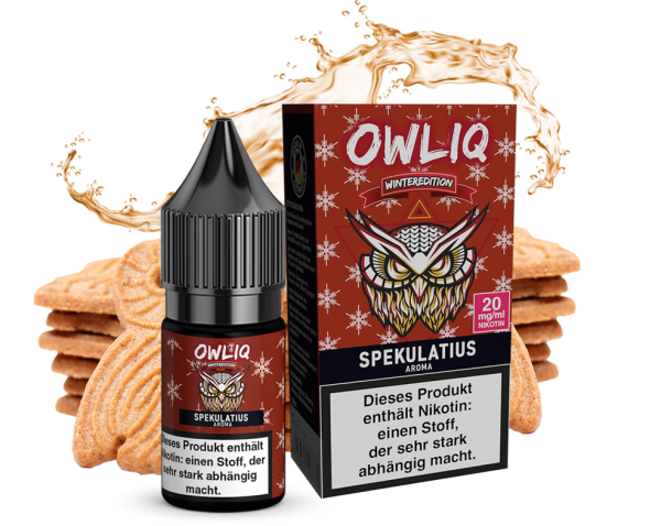 OWLIQ Spekulatius Nikotinsalz Liquid 10ml 20mg (Steuer)