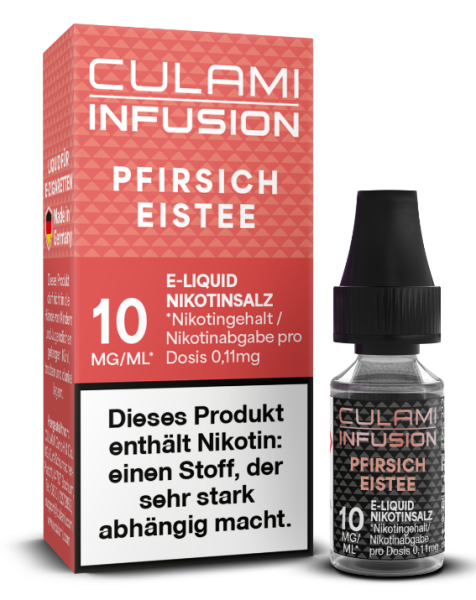 Culami Infusion Pfirsich Eistee Liquid 10mg 10ml