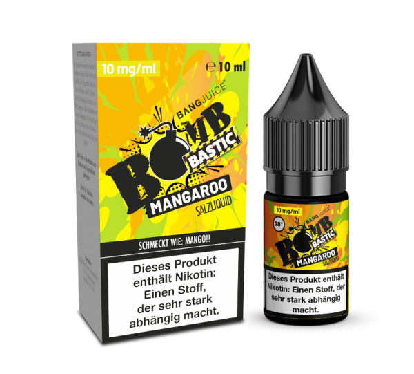 Bang Juice - BOMBBASTIC - Mangaroo Liquid 10 ml 5 mg