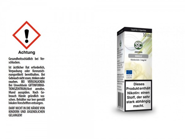 SC Vanille 3mg 10ml MHD