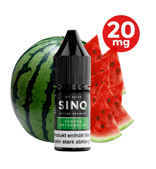 SINQ Niktoinsalz Liquid Sonora Watermelon 10ml 20mg