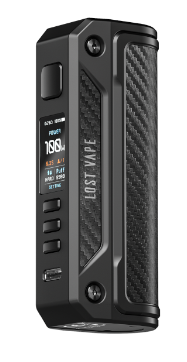 Lost Vape Thelema Solo 100W Mod Black Carbon Fiber