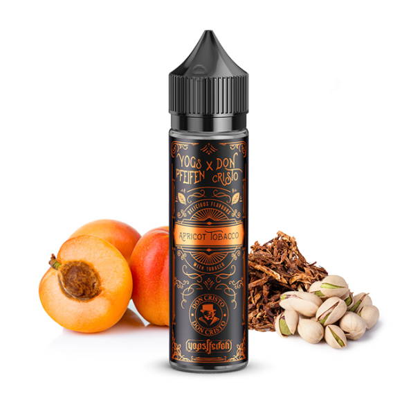 Don Cristo X Yogs Pfeifen Apricot Tobacco 10ml Aroma Longfill (Steuer)