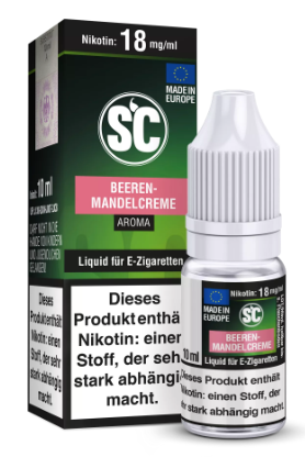 SC Beeren-Mandelcreme 18mg 10ml (Steuer)